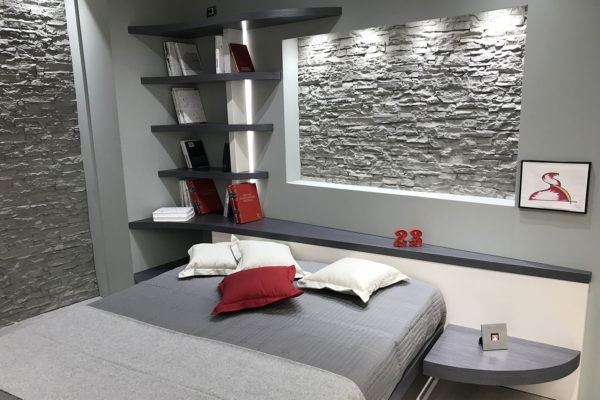 Letto angolare moderno Lissone